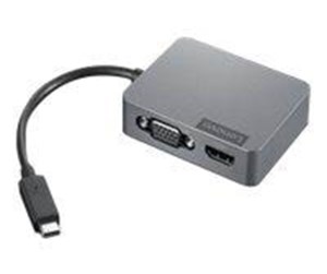 Dokkingstasjon - Lenovo Travel Hub Gen2 - docking station - USB-C - VGA HDMI - GigE - 4X91A30366