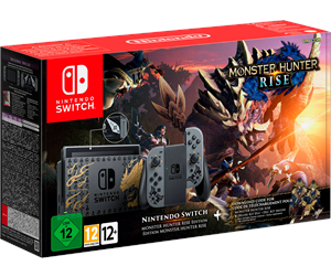 Spillkonsoll - Nintendo Switch Monster Hunter Rise Edition - 0045496453381