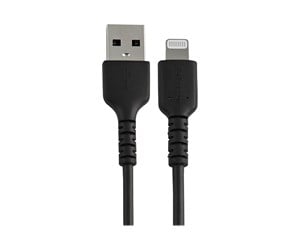 Skjermkabel - StarTech.com 15cm Durable USB A to Lightning Cable - RUSBLTMM15CMB