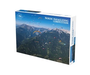 Puslespill - Vennerød Nordic Quality Puzzles - VE:027 - Nordic Paraglidi - VEN0261