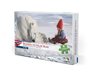 Puslespill - Vennerød Nordic Quality Puzzles - VE:003 - Reading To Polar - VEN135