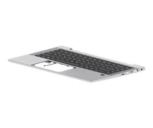 Tastatur - HP Zbook Firefly 14 G7 - Topcover Nordic- BL - Bærbart tastatur - til utskifting - Nordisk - Grå - M14635-DH1