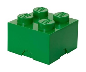 Barnerom - LEGO STORAGE BRICK 4 - GREEN - 40031734