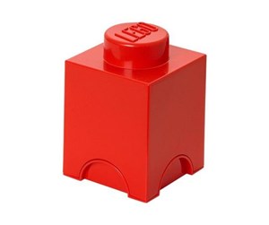 Barnerom - LEGO STORAGE BRICK 1 - RED - 40011730