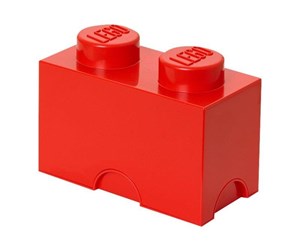 Barnerom - LEGO STORAGE BRICK 2 - RED - 40021730