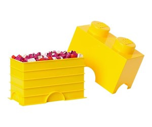 Barnerom - LEGO STORAGE BRICK 2 - YELLOW - 40021732