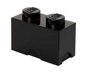 Barnerom - LEGO STORAGE BRICK 2 - BLACK - 40021733