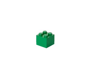 Barnerom - LEGO STORAGE MINI BOX 4 - GREEN - 40111734