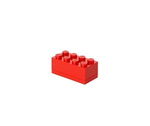 Barnerom - LEGO STORAGE MINI BOX 8 - RED - 40121730