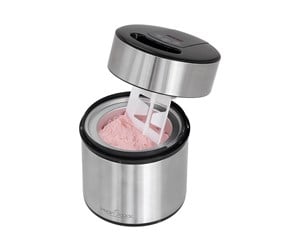 Ismaskin - ProfiCook Ismaskin PC-ICM 1140 - ice cream maker - stainless steel - PC-ICM 1140