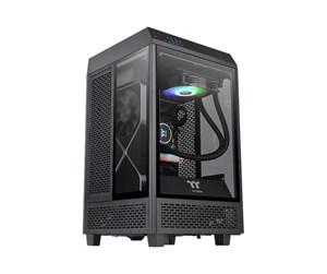 Kabinett - Thermaltake The Tower - Kabinett - Tower - Svart - CA-1R3-00S1WN-00