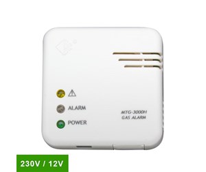 Sikkerhet - Foss Europe Life gasalarm 230v/12v - 100300