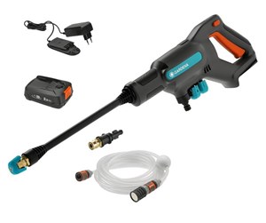 Høytrykksspyler - Gardena Høytrykksspyler Battery Medium-Pressure Washer AquaClean 24/18V P4A Ready-To-Use Set - 14800-20