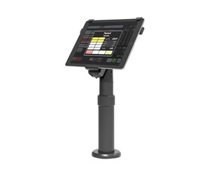 Veggmontering, AV-braketter & AV-møbler - Compulocks iPad 9.7-inch POS Kiosk V-Bracket & Adjustable Pole - CVPA102B