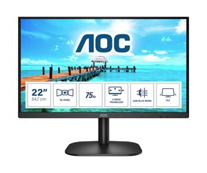 Skjerm - 22" AOC 22B2H 75Hz - 22B2H