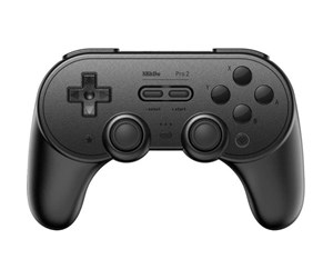 Spill - Tilbehør - 8BitDo Pro 2 Bluetooth Gamepad - Black Edition - Controller - Android - 6922621501701