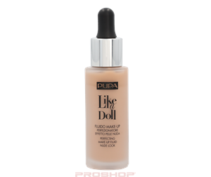 Sminke - PUPA Milano Pupa Like A Doll Make-Up Fluid SPF15 - 030 Natural Beige - 8011607222414