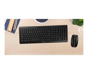 Tastatur - Cherry STREAM DESKTOP - Tastatur & Mussett - Nordisk - Svart - JD-8500PN-2