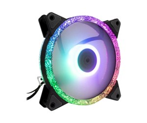 Kabinettvifte - Inter-Tech Argus RS-071 RGB - Kabinettvifte - 120mm - Svart - 88885538