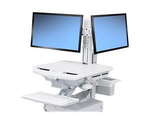 Skjermholder - Ergotron SV Dual Monitor Kit - stand (adjustable arm) - 98-030