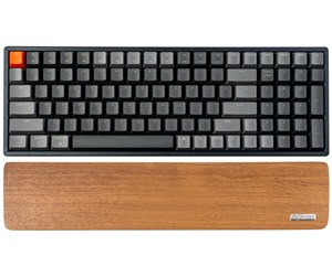 Tastatur - Keychron K4 Walnut Wood Palmrest - Håndleddsstøtte - Brun - X002H5X31F