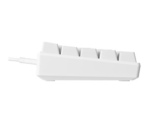 Tastatur - Deltaco GAMING - Gamingtastatur - Nordisk - Hvit - GAM-075-W