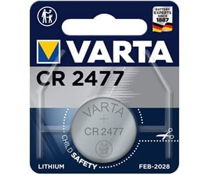 Batteri - VARTA CR2477 - 06477101401