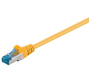 Nettverkskabel - CAT 6A patch cable S/FTP (PiMF) yellow - 4040849936791