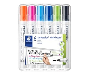 Konferanse & Presentasjon - Staedtler Whiteboard marker Lumo. 6pcs.box - 351 WP6-1