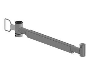 Veggmontering, AV-braketter & AV-møbler - Ergonomic Solutions SpacePole Essentials SP2 - SPV2108-H-02