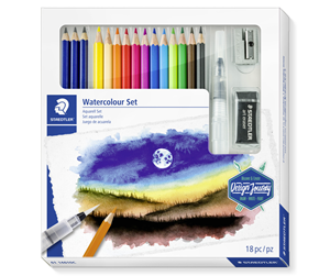 Hobbyartikler - Staedtler Mixed Watercolour Set     100% PEFC - 61 14610C