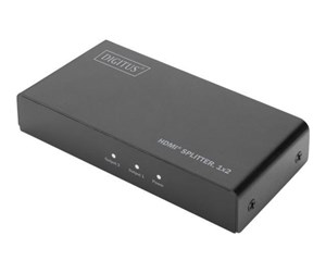 Videosplitter - DIGITUS DS-45324 - video/audio splitter - 2 ports - DS-45324