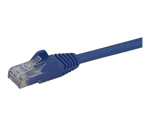 Nettverkskabel - 100ft CAT6 Ethernet Cable - Blue Snagless Gigabit CAT 6 Wire - 100W PoE RJ45 UTP 650MHz Category 6 Network Patch Cord UL/TIA (N6PATCH100BL) - patch cable - 30.5 m - blue - N6PATCH100BL