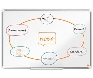 Konferanse & Presentasjon - Nobo Premium Plus Emaljert magnetisk whiteboard 90 x 60 cm - 1915144