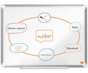 Konferanse & Presentasjon - Nobo Premium Plus Lakkert Stål magnetisk whiteboard 60 x 45 cm - 1915154