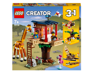 LEGO® - LEGO Creator 31116 Safaritrehytte med ville dyr - 31116