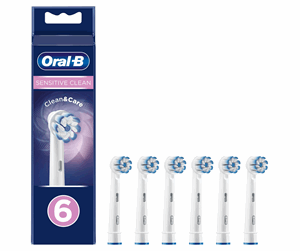 Elektrisk tannbørste - Oral-B Børstehoder Sensitive Clean Tannbørstehode, 6 Stk. - 4210201325192