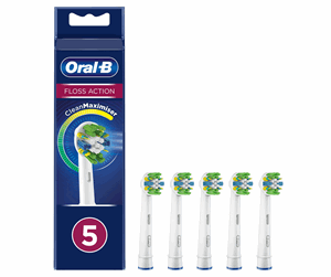 Elektrisk tannbørste - Oral-B Børstehoder Floss Action børstehoder, 5 stk. - 4210201325062