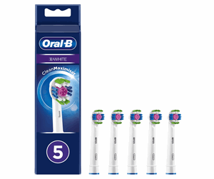 Elektrisk tannbørste - Oral-B Børstehoder 3D White børstehoder, 5 stk. - 4210201325000