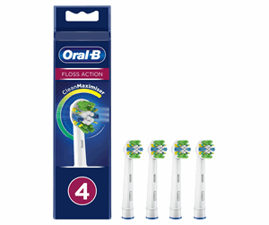 Elektrisk tannbørste - Oral-B Børstehoder Floss Action børstehoder, 4 stk. - 4210201324881