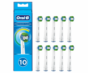 Elektrisk tannbørste - Oral-B Børstehoder Precision Clean børstehoder, 10 stk. - 4210201321903