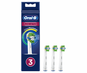 Elektrisk tannbørste - Oral-B Børstehoder Floss Action børstehoder, 3 stk. - 4210201317913