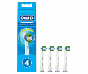 Elektrisk tannbørste - Oral-B Børstehoder Precision Clean børstehoder, 4 stk. - 4210201316787