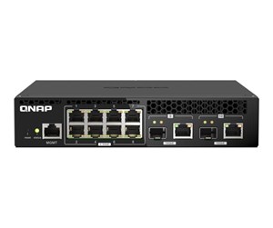 Switch/splitter - QNAP QSW-M2108R-2Cv Web-Managed Switch Rack Mount - QSW-M2108R-2C