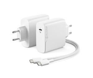 Mobil - Adaptere og ladere - ALOGIC 1X100 Rapid Power 100W GaN Charger - Incl. 2m USB-C Charging Cable - WCG1X100-EU