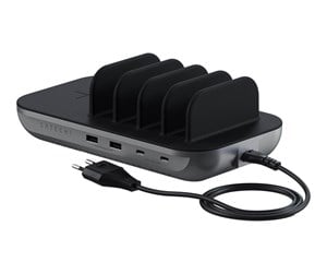 Nettbrett - Adaptere og ladere - Satechi Dock5 Multi-Device Charging Station - ST-WCS5PM-EU