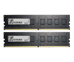 RAM - G.Skill Value DDR4-2666 - 64GB - CL19 - Dual Channel (2 pcs) - Intel XMP - Svart - F4-2666C19D-64GNT