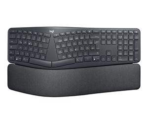 Tastatur - Logitech ERGO K860 Wireless Ergonomic - US (ISO) - Gamingtastatur - Amerikansk Engelsk - Svart - 920-010108