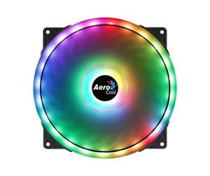 Kabinettvifte - AeroCool Duo 20 - Kabinettvifte - 200mm - Hvit - AEROPGSDUO20ARGB-6P