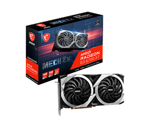 Grafikkort - MSI Radeon RX 6700 XT MECH 2X - 12GB GDDR6 RAM - Grafikkort - RX 6700 XT MECH 2X 12G